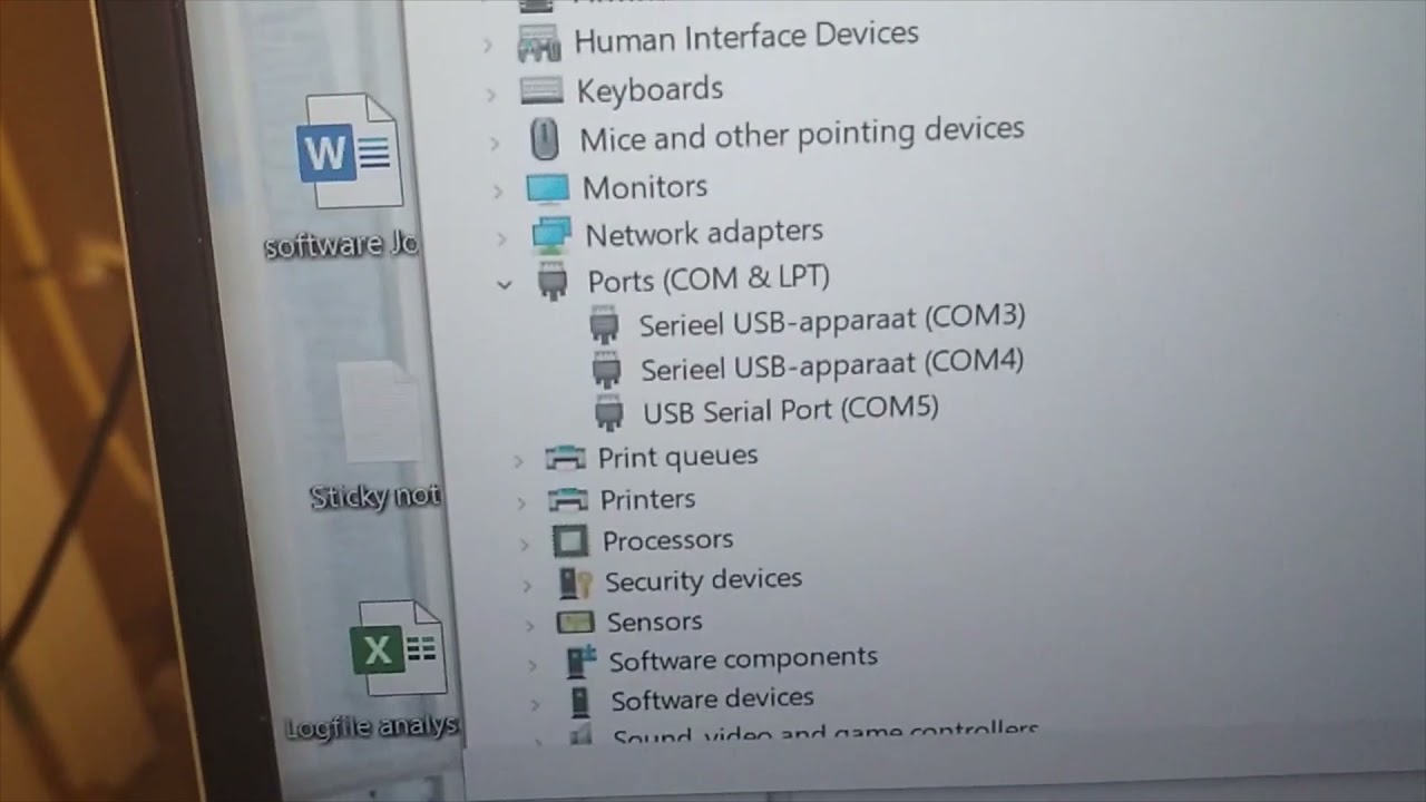 P1 (smart meter) serial connection to laptop