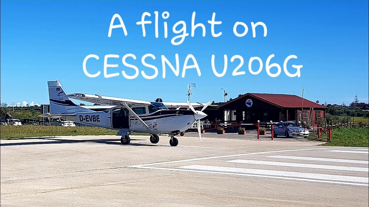 A flight on Cessna U206G Soloy with Skydivers
