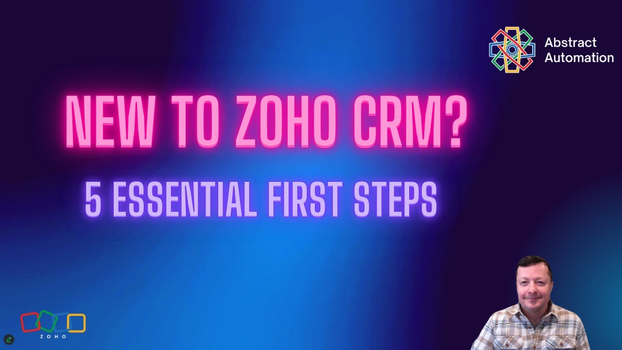 5 основных шагов для настройки Zoho CRM с первого дня | Макс Тайак