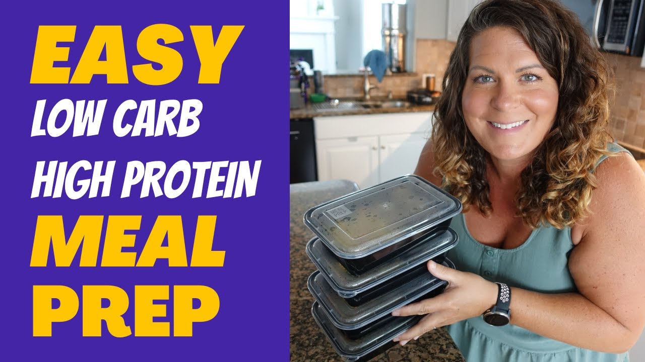 Easy Low Carb Meal Prep Strategy