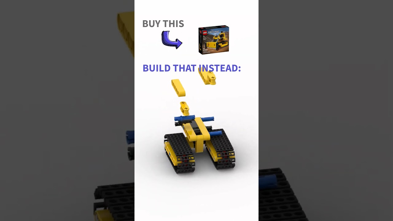 Buy LEGO&reg; Technic 42163, but build this...