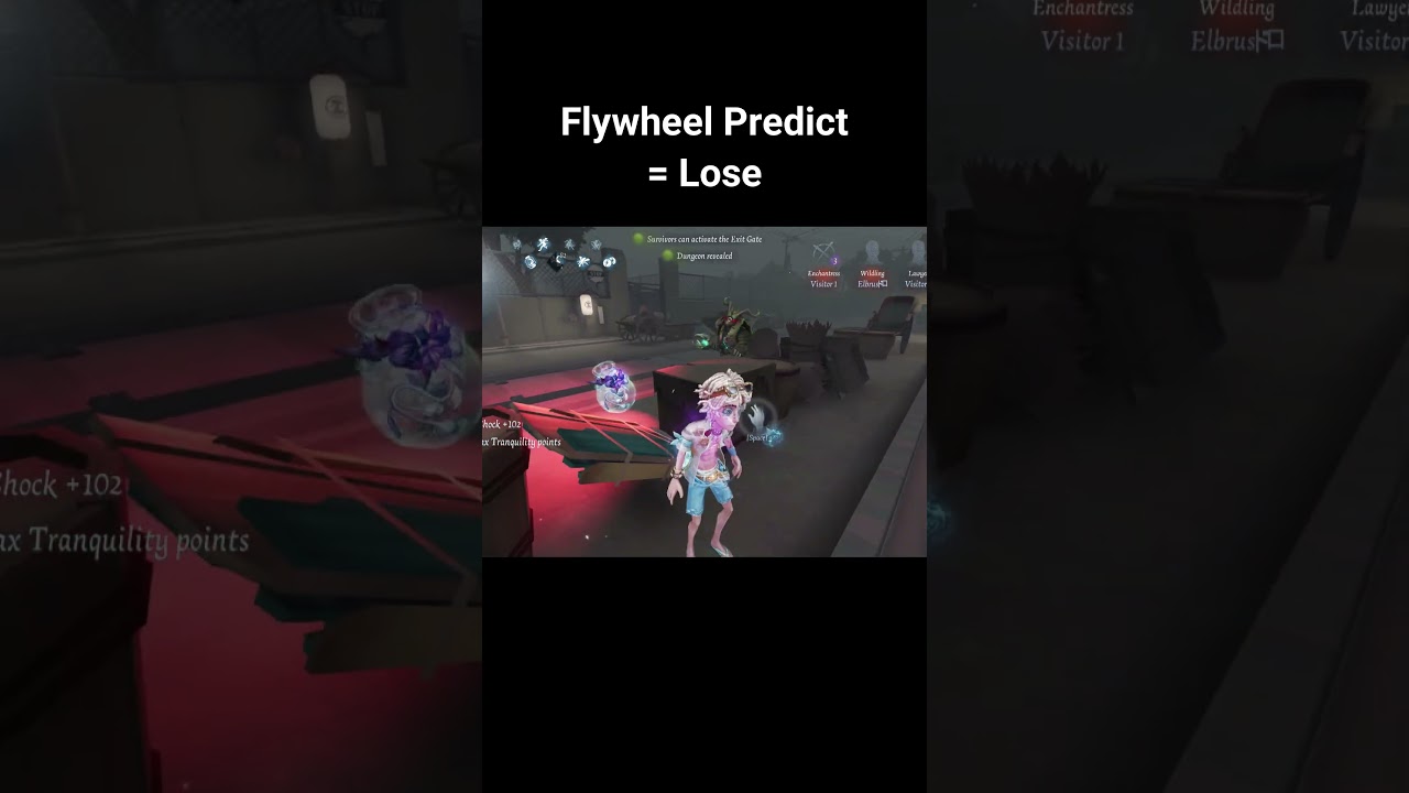 Never flywheel predict a Prospector - Identity v #identityv