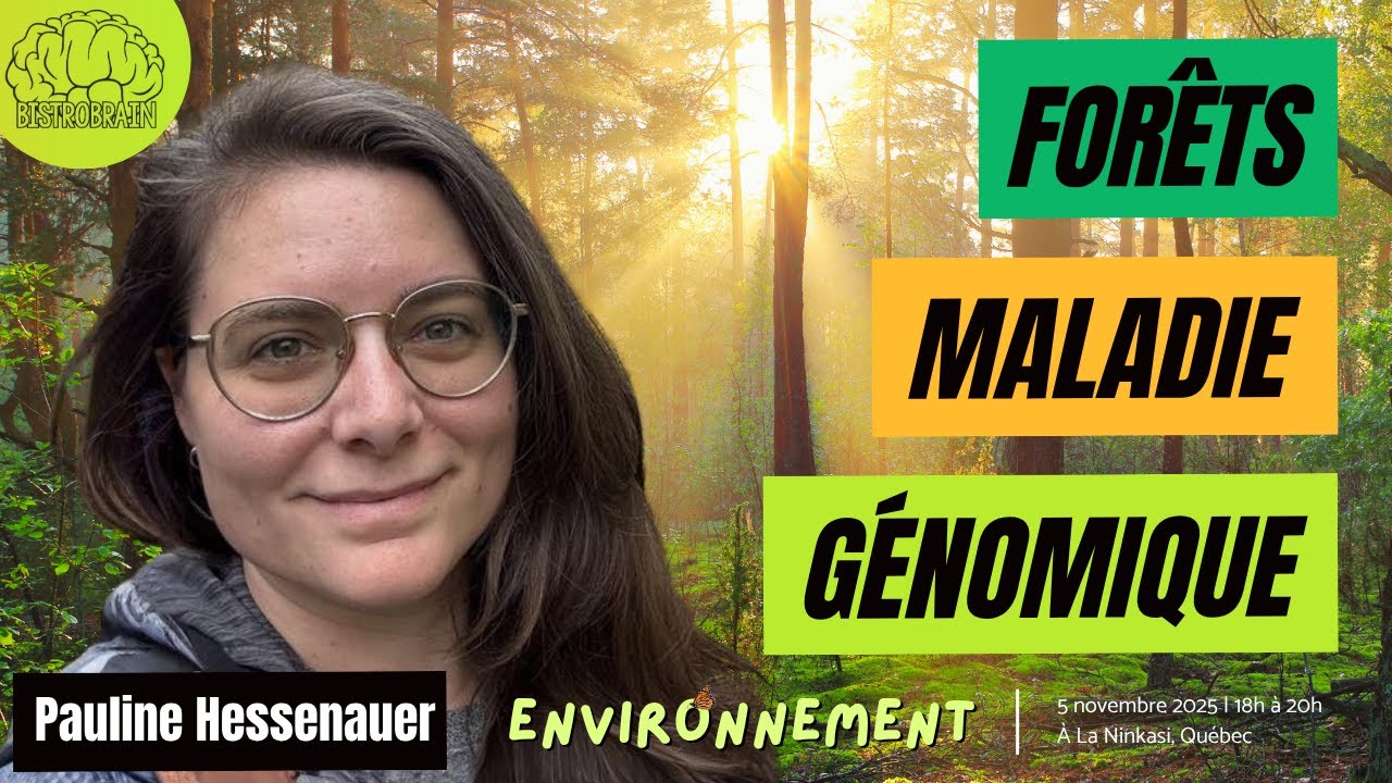 Pauline Hessenauer - Quand la forêt tousse, la génomique écoute