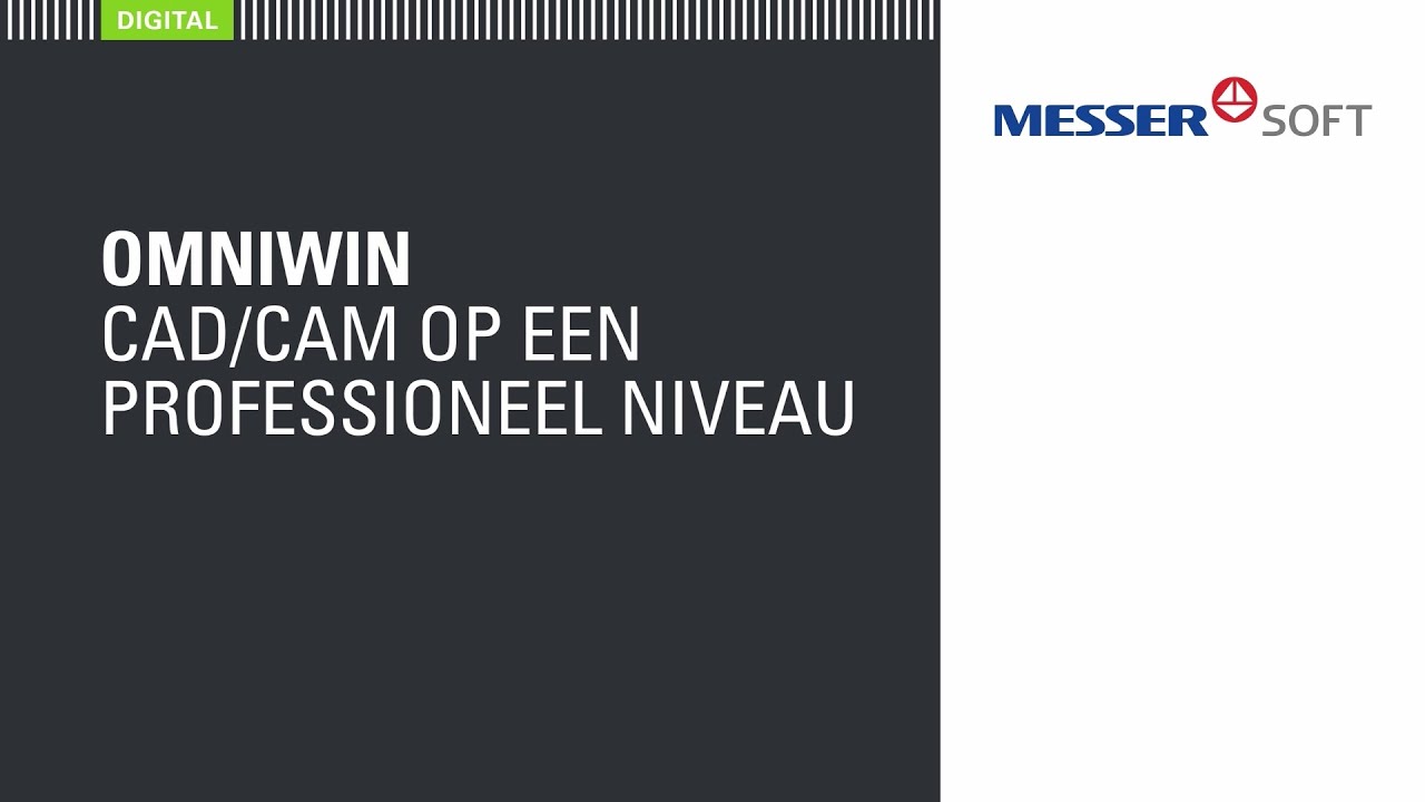 OmniWin - CAD/CAM op een professioneel niveau