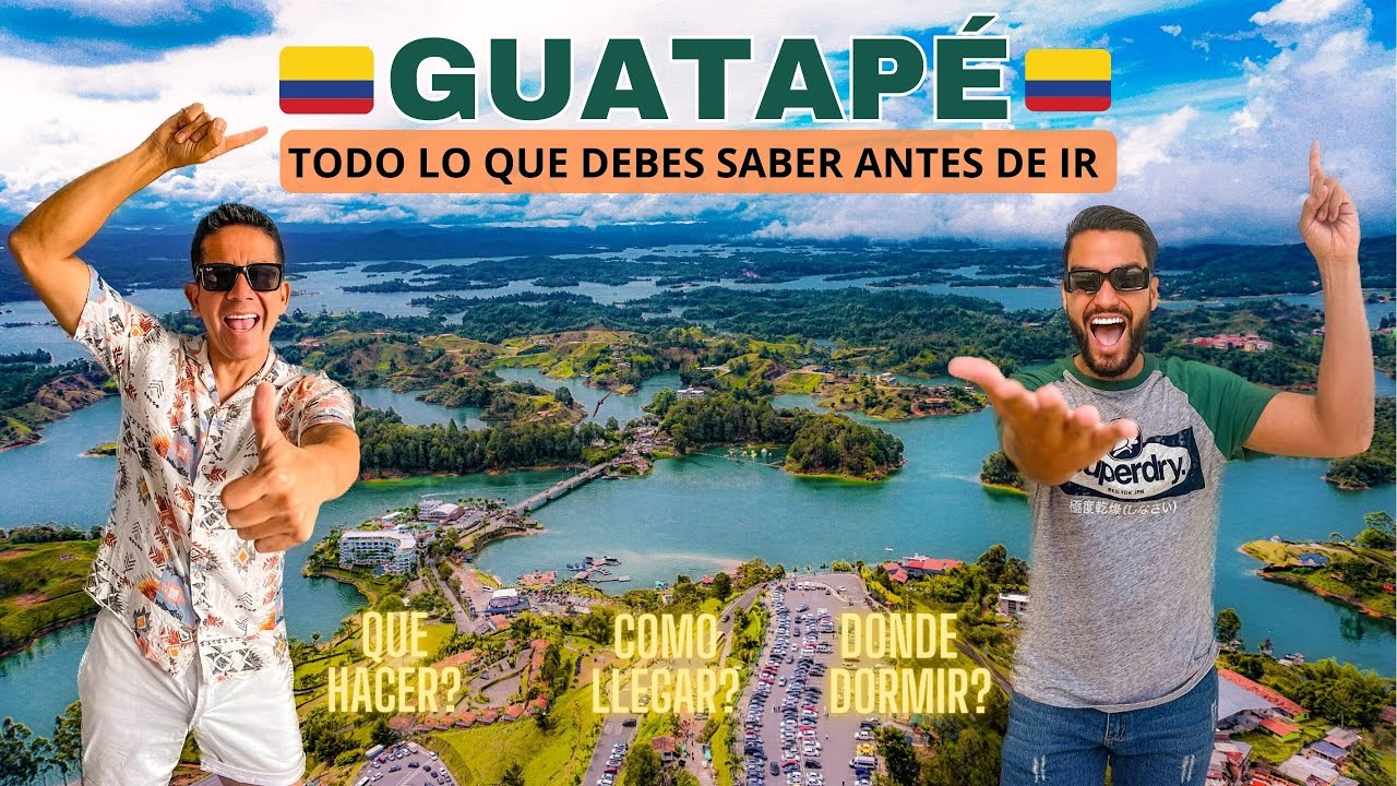 Гуатапе, самый красивый город Колумбии ❤️🇨🇴 и скала Пеньоль 😱