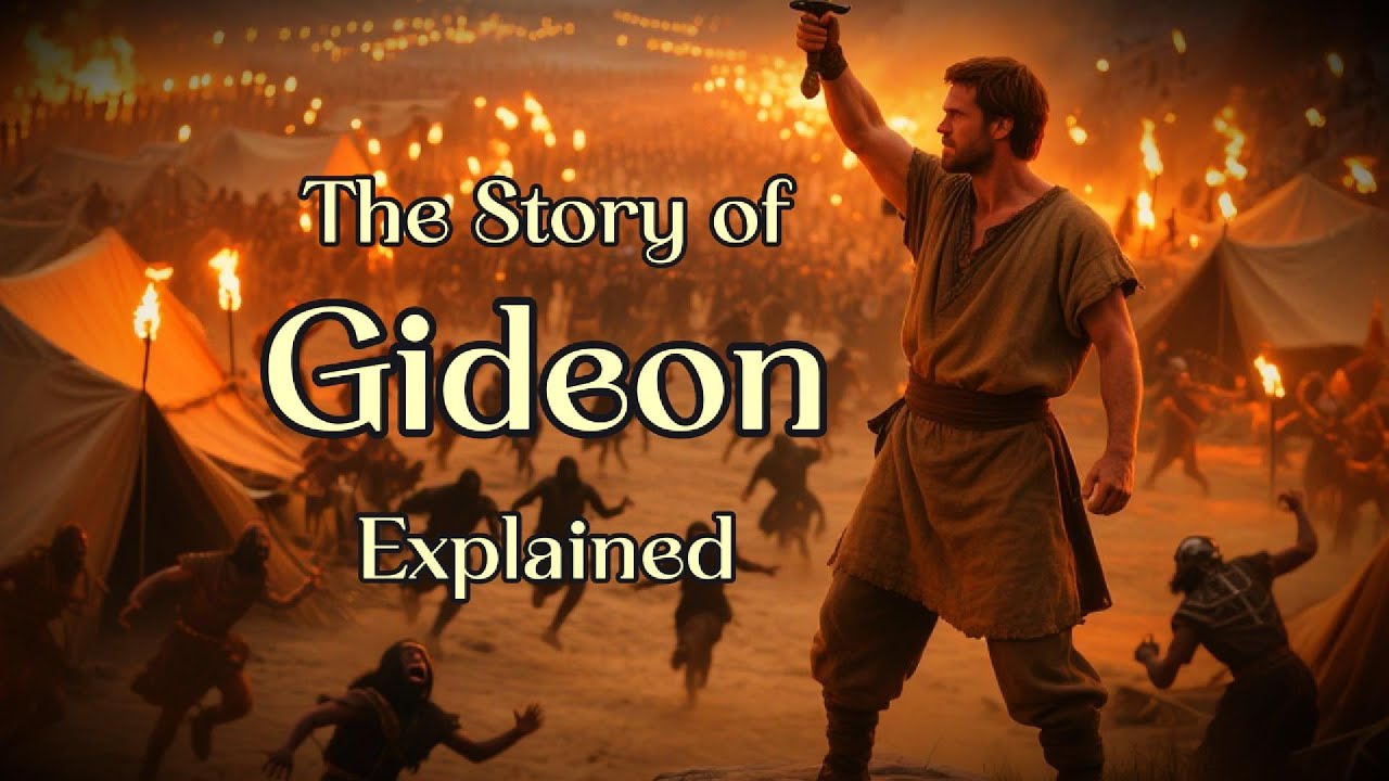 Gideon: From Fearful Farmer to Mighty Warrior | Bible Story Explained in Simple Language