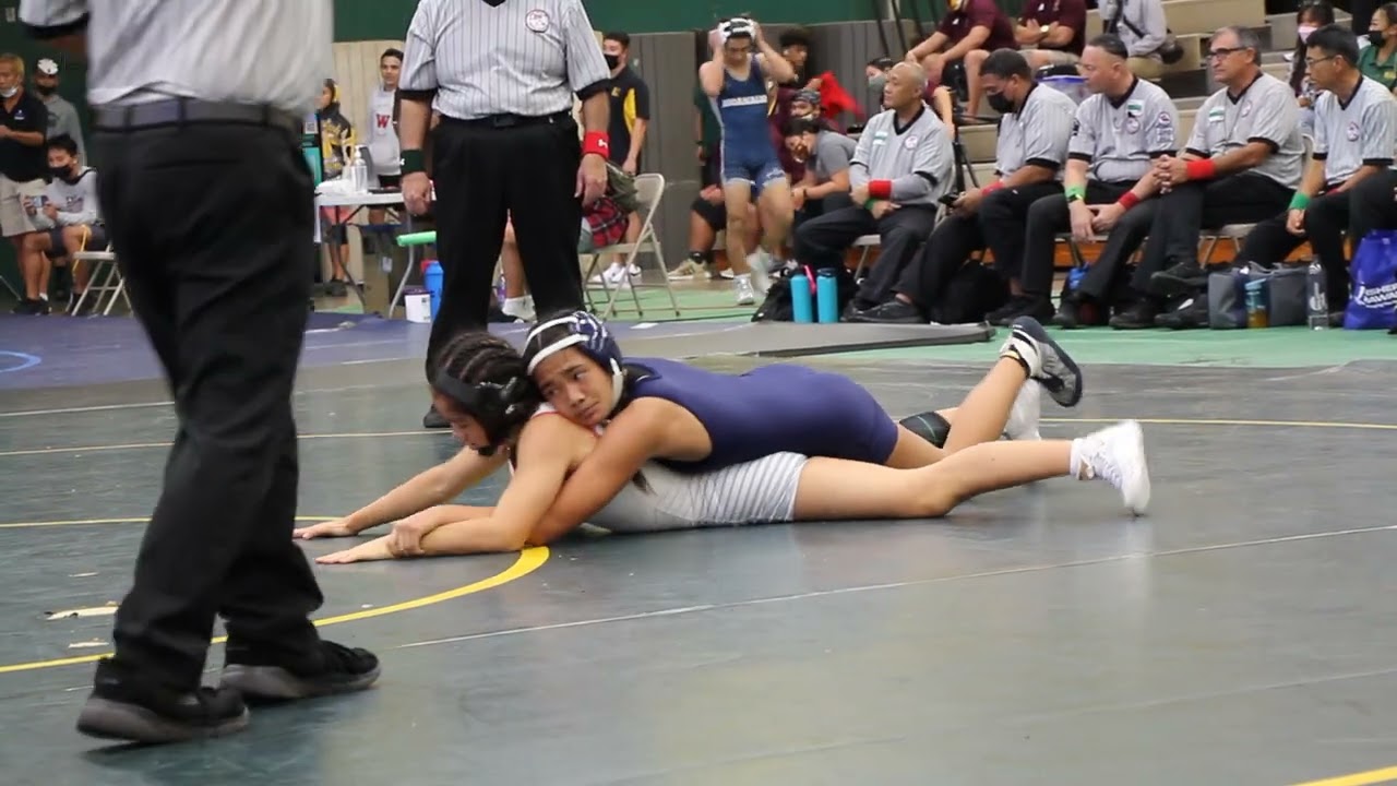 114: Evelyn Suzuki (Kalani) vs. Kaytie Conselva (Waipahu), OIA final (2-26-2022)