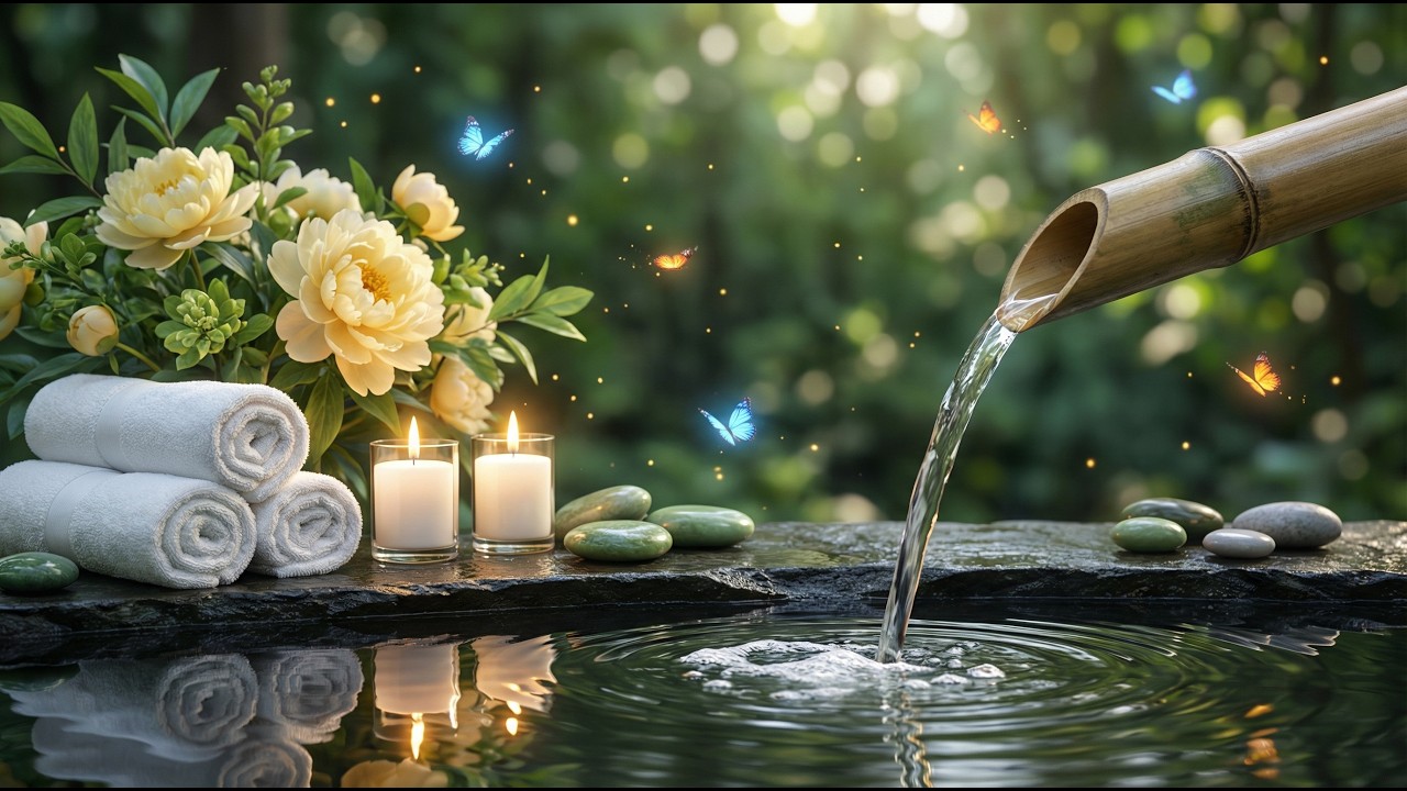 Relaxing Music for Stress Relief with Bird sound, Relaxing Piano, Relax Your Mind, Healing the Mind.