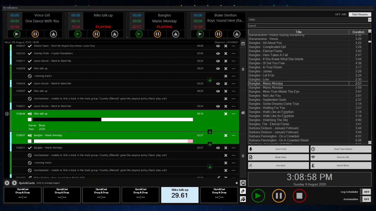 Playit Live voice track demo