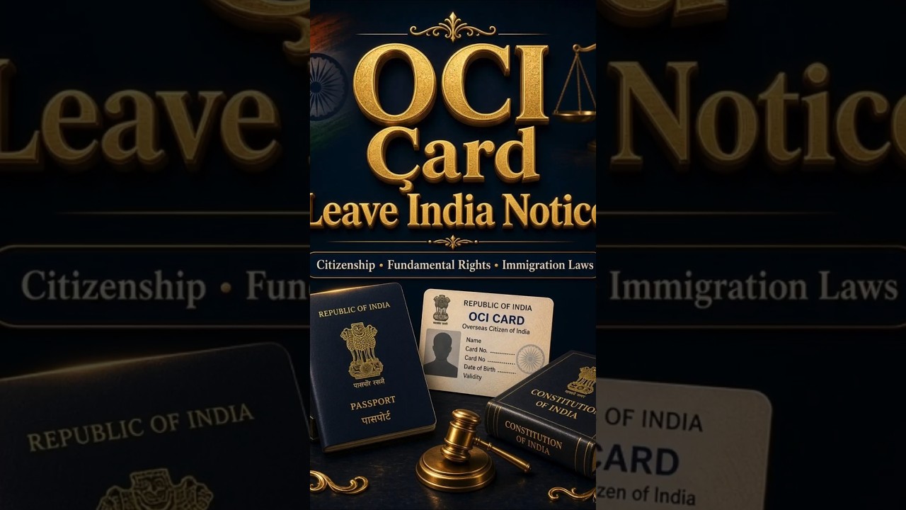 OCI Card Rules Explained | Imran Khan Case 🇮🇳 #Shorts #UPPCS