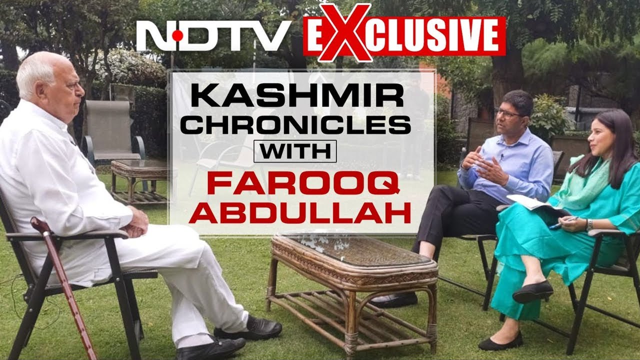 Jammu And Kashmir Elections | NDTV Exclusive: Kashmir Chronicles With Farooq Abdullah