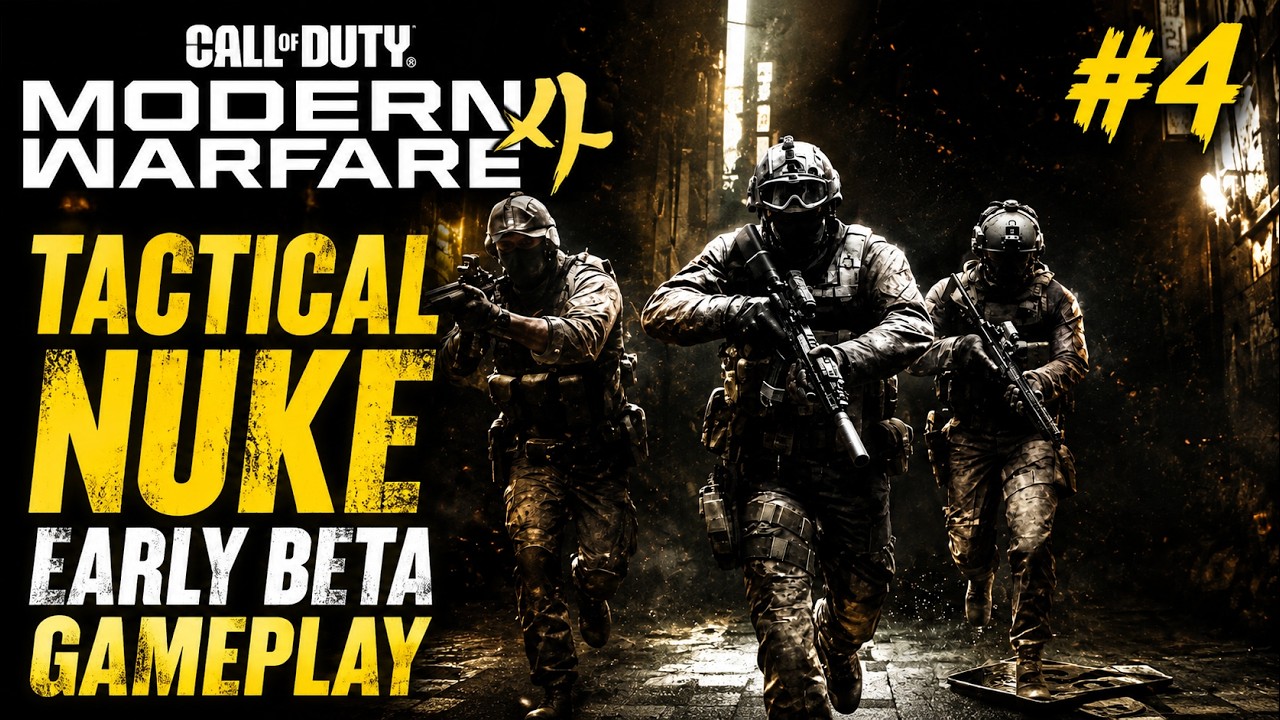 Call of Duty: Modern Warfare 4 Tactical NUKE Early Beta Gameplay! (No Commentary)