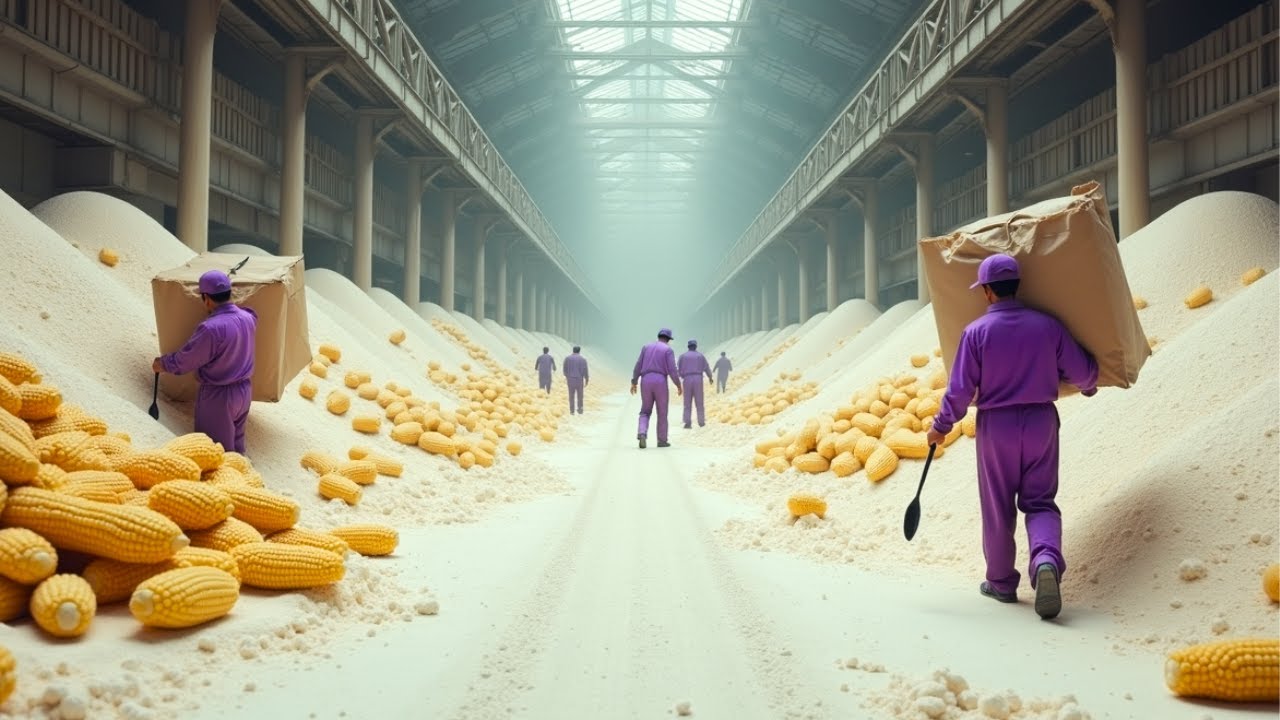 Shocking Process Behind CORN STARCH Production