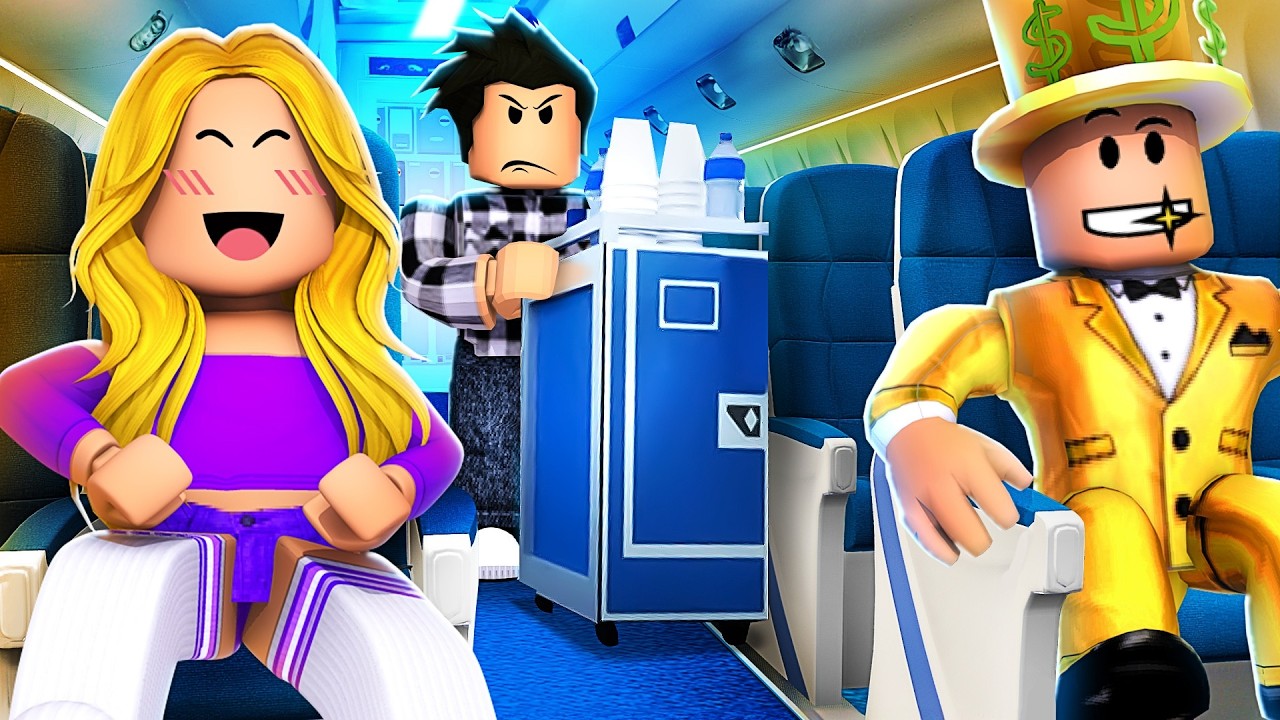 J'AI ACHETÉ UN AVION SUR ROBLOX ! (Cabin Crew Simulator)