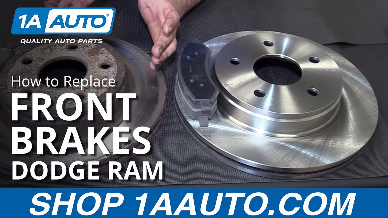 How to Replace Front Brakes 06-08 Dodge Ram 1500
