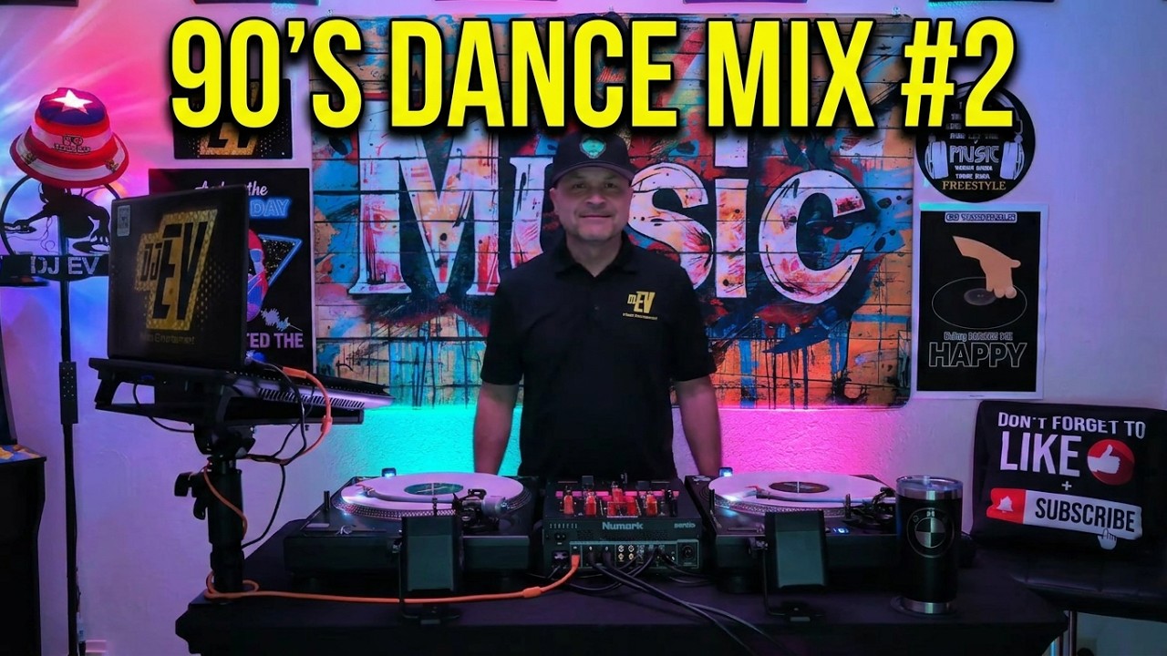 90's Dance Mix #2 (Put The Needle On The Record And Let It Play) Let's Go!!