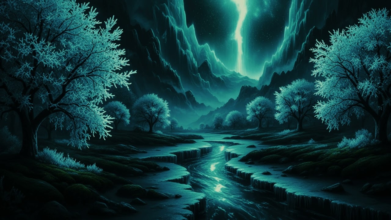 Dark Ambient Forest | Frozen Light