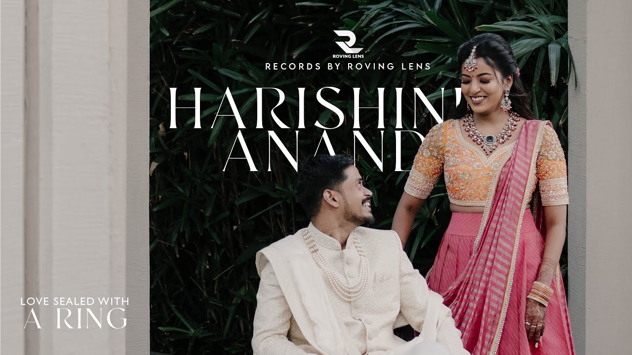 Harshini X Keerthikanand's Engagement Film | Leela Palace Chennai
