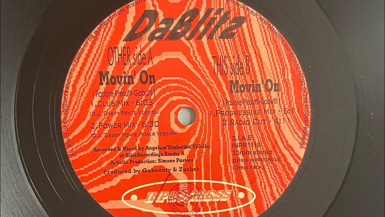 Da Blitz &ldquo;Movie on&rdquo; 1995