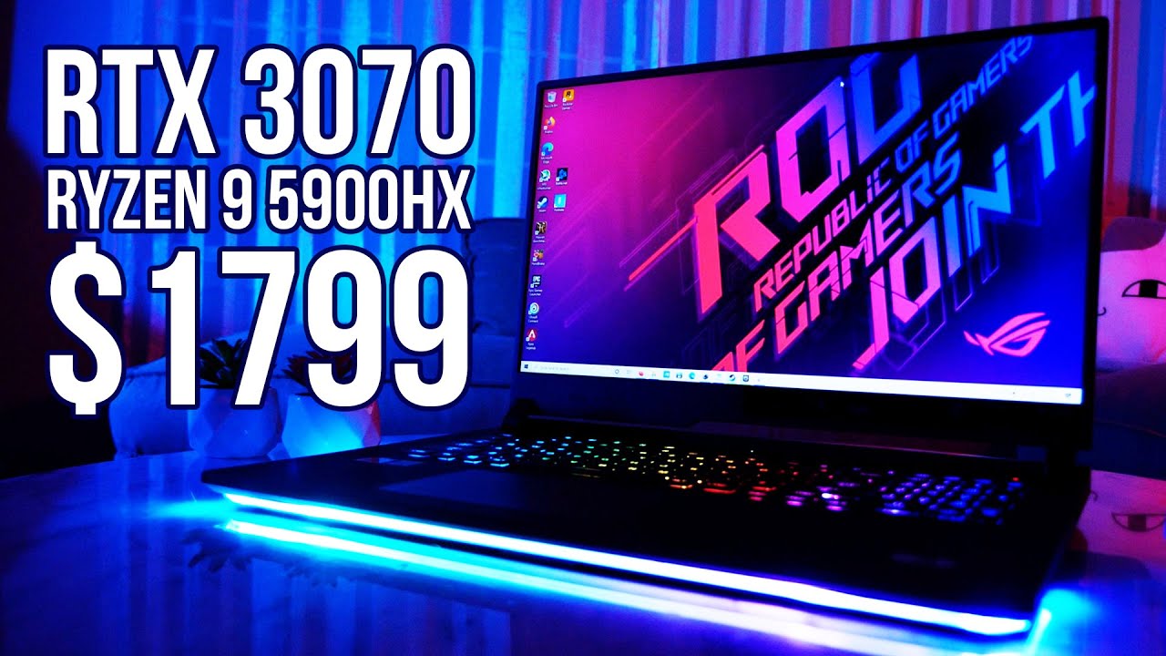 Обзор Asus Strix G17 — в основном, невероятная производительность (RTX 3070, Ryzen 9 5900HX)