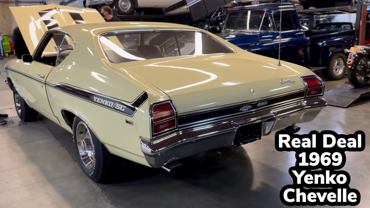 Half a million dollar Chevelle? Real 1969 Yenko 427 4-speed!