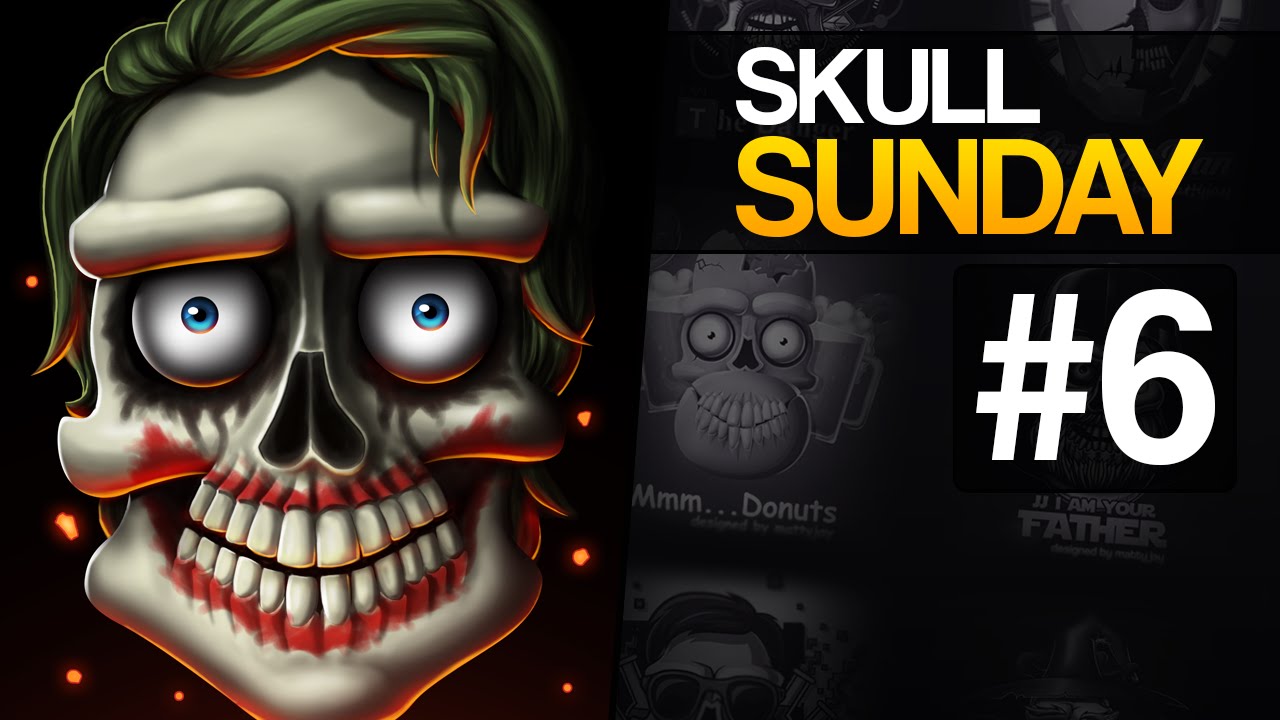 Skull Sunday Ep. 6 - The Joker (SpeedArt)