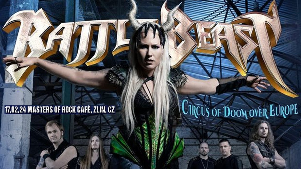 BATTLE BEAST Circus of Doom Over Europe Tour, Masters Of Rock Cafe, Zlín17.2.2024 *FULL SHOW*