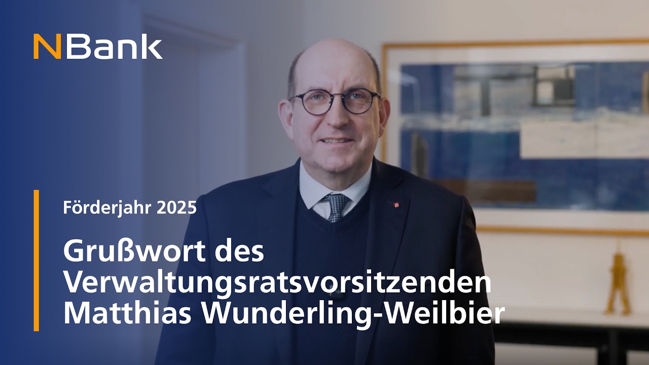Das F&ouml;rderjahr 2025: Gru&szlig;wort von Matthias Wunderling-Weilbier