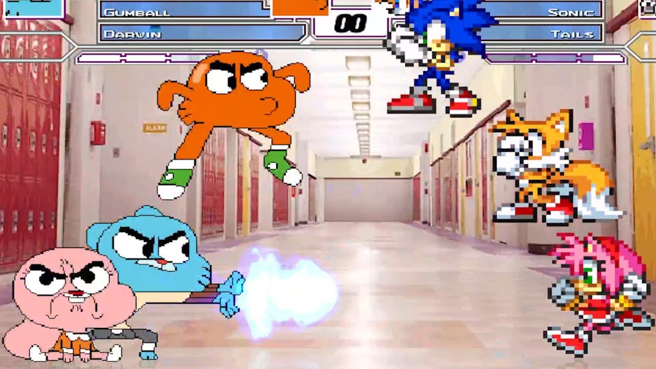 YOU HAVE TO SEE THIS! | TEAM GUMBALL  VS  TEAM SONIC | RACE TO 3 WINS