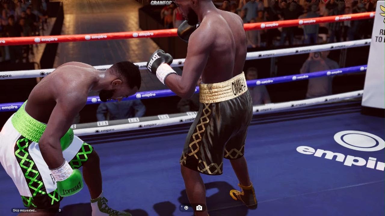 Undisputed Bud Crawford whips booty cheeks