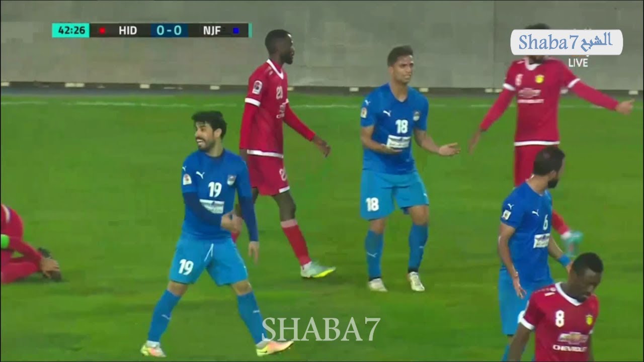 ملخص مباراة الحدود والنجف | دوري العراقي | اهداف النجف والحدود 2022-12-24