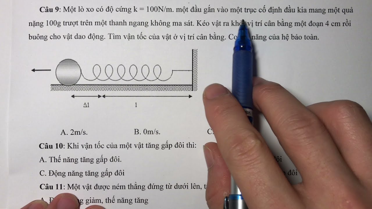 VẬT LÍ 10 - ÔN TẬP CHƯƠNG 4( Phần 1)