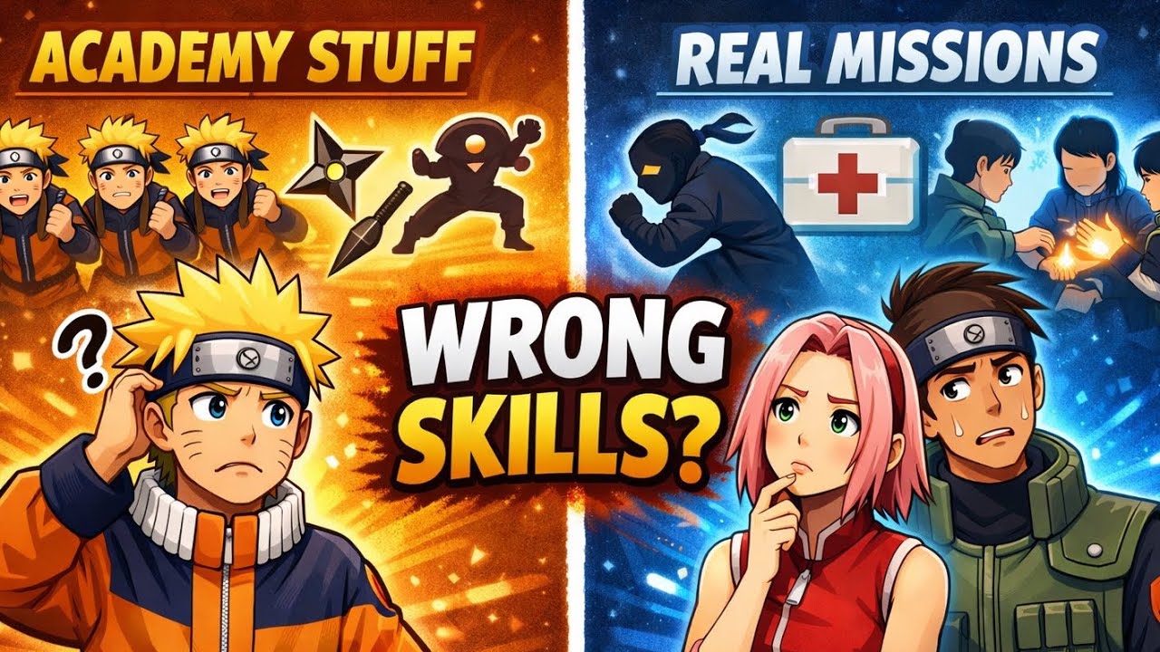 Is the ninja academy optimal in Naruto?