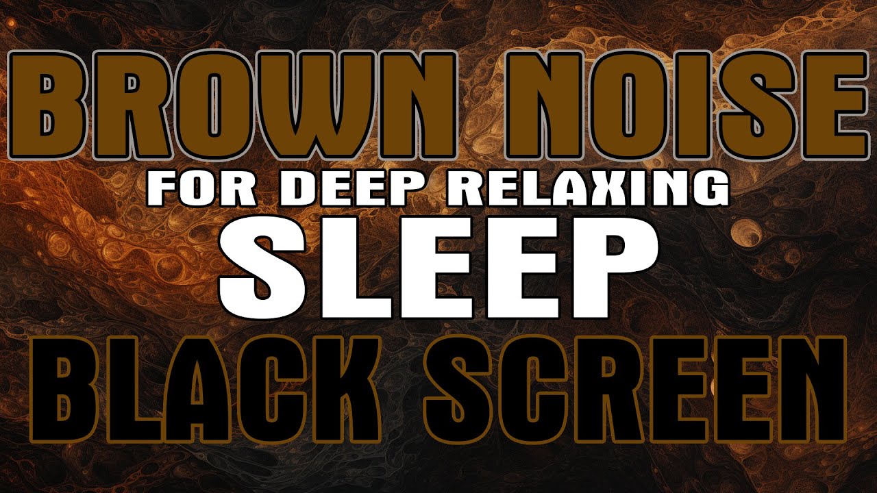 Brown Noise for Studying | 10 Hours of Deep Sound