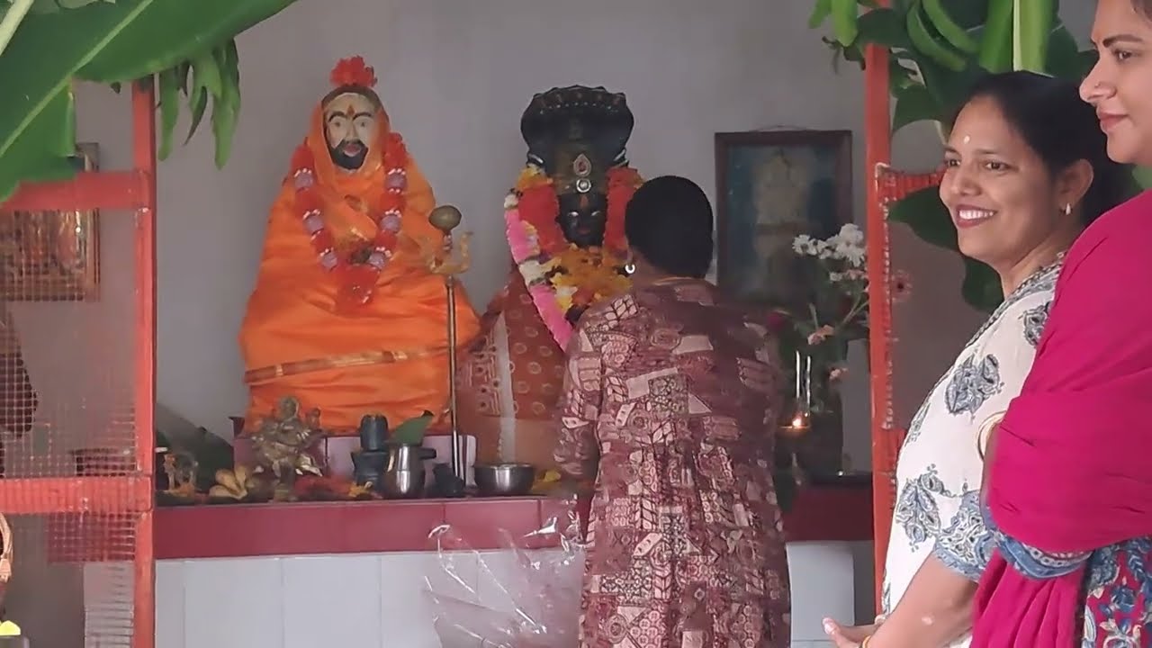 Tirupathi Gangamma Temple in Chemin Grenier, Mauritius Founded by Swami Sree Lakshmana Charya (SLVF)