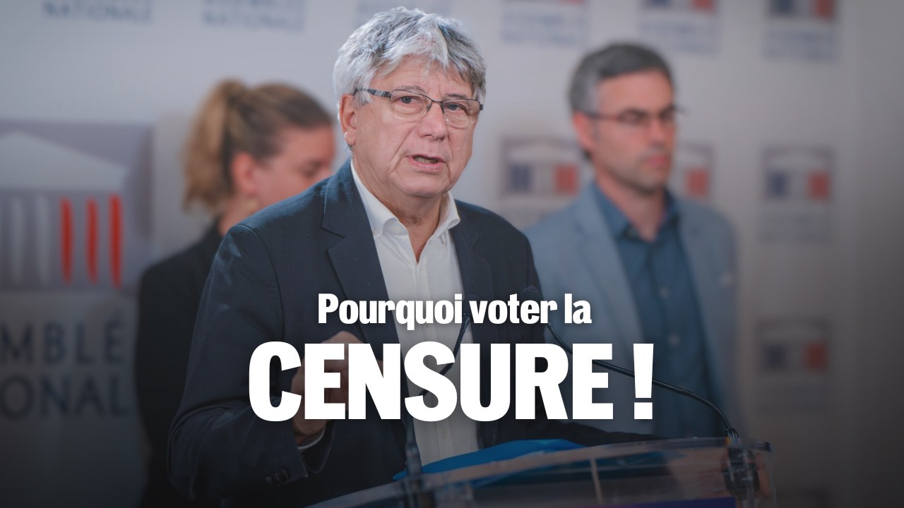 Pourquoi tous les opposants de gauche doivent voter la censure contre ce budget imposé ?