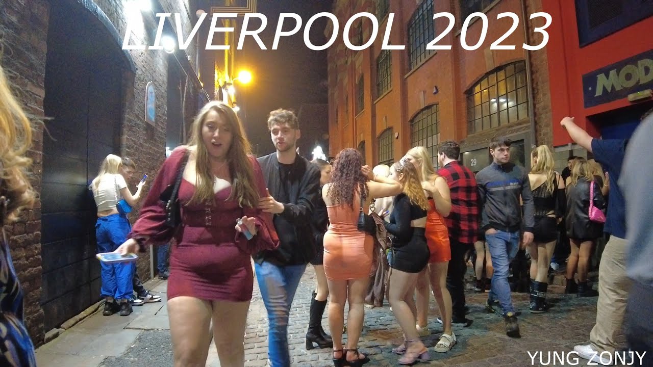 🇬🇧Liverpool City England UK Nightlife 2023