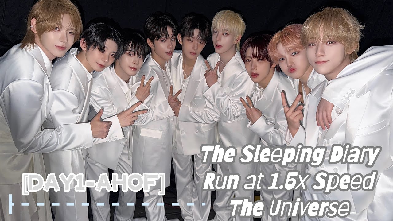 6. AHOF -  The Sleeping Diary + Run at 1.5x Speed +The Universe  | 260103 AHOF 1st FAN-CON  in Korea