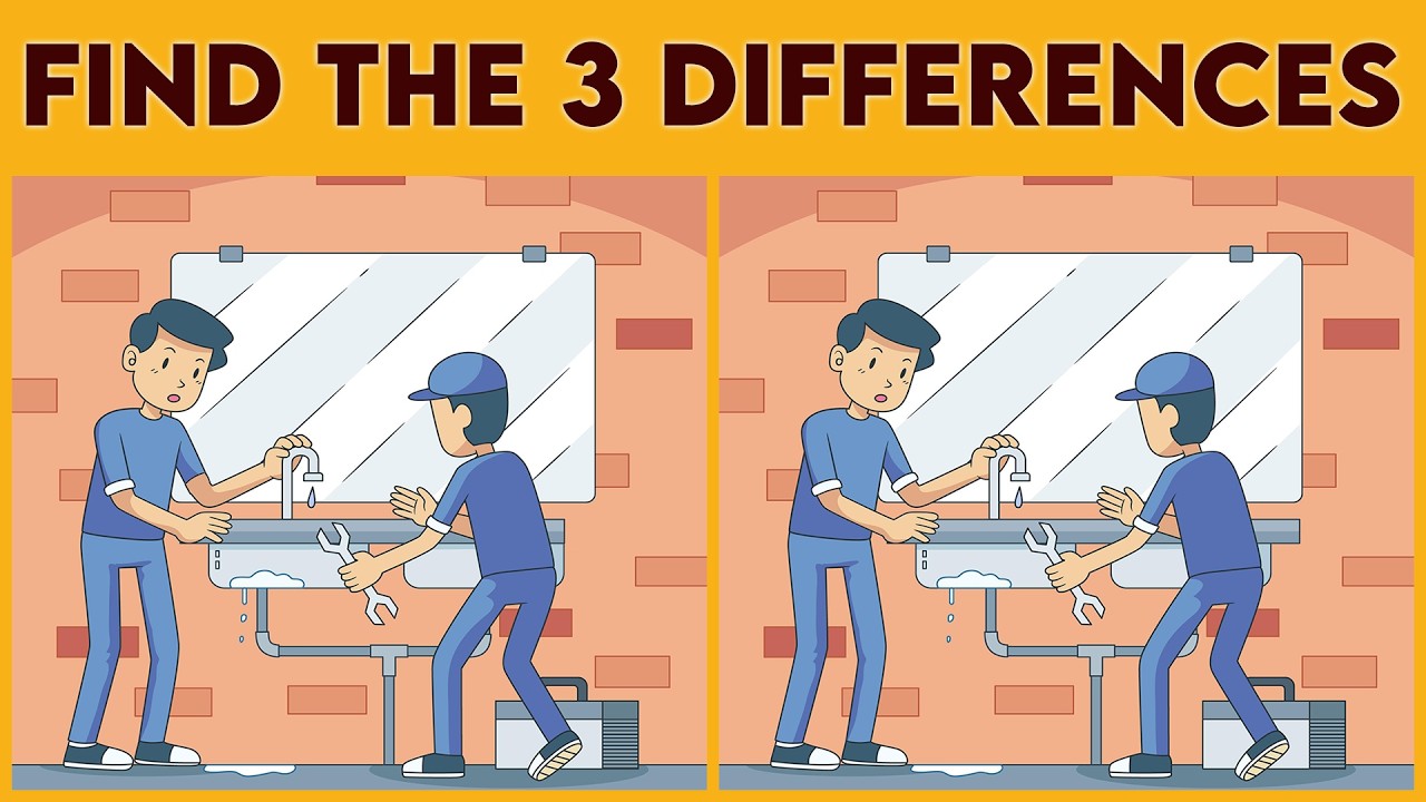 👨‍👩‍👧‍👦 Find the 3 Differences - Only 2% Spot All 3! (EPISODE - 110)