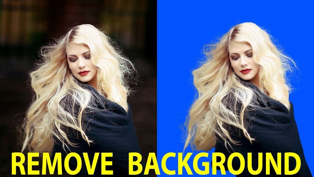 Remove Background and Photo Editing | Change Background | Refine Edge Photoshop in Hindi | sabke sab