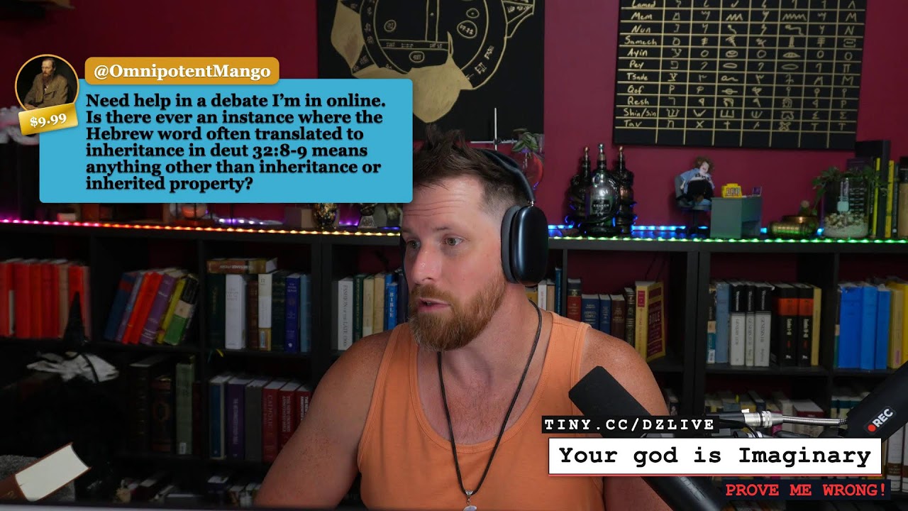 Live Debate [God is Imaginary]