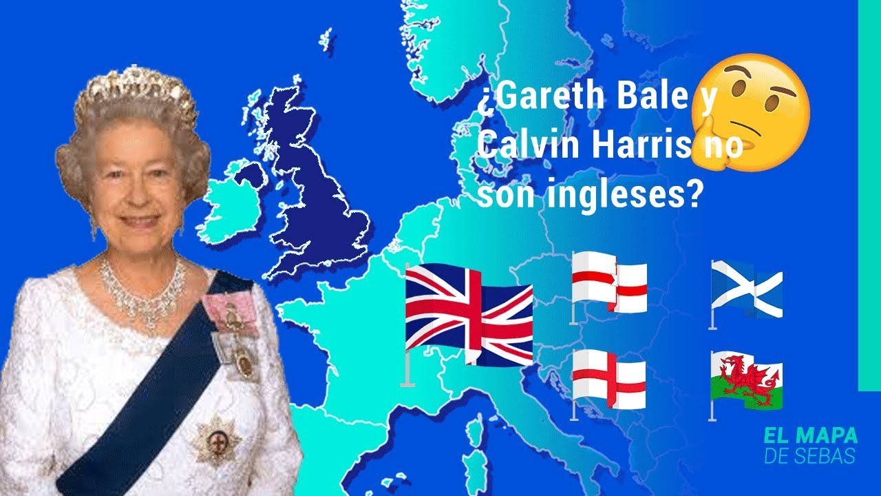DIFERENCIA entre INGLATERRA, REINO UNIDO y GRAN BRETAÑA🏴󠁧󠁢󠁥󠁮󠁧󠁿🇬🇧 ️- El Mapa de Sebas