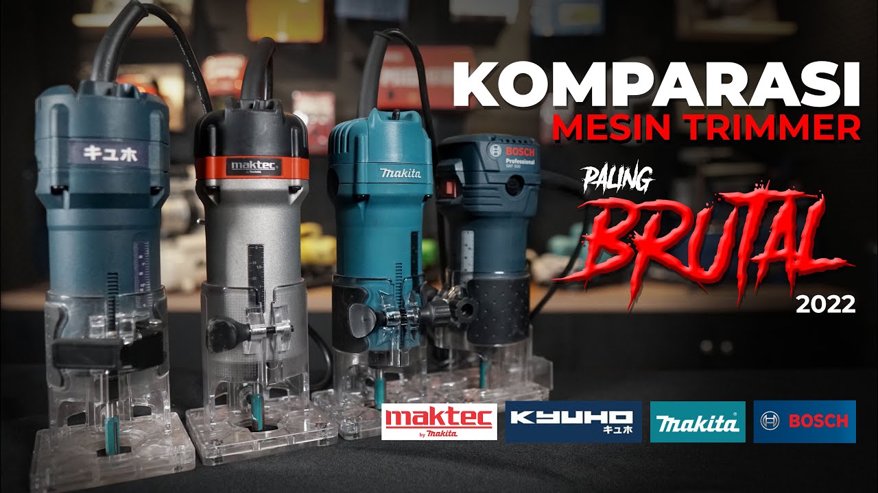 Komparasi Mesin Trimmer / Profil Kayu Paling BRUTAL Tahun 2022