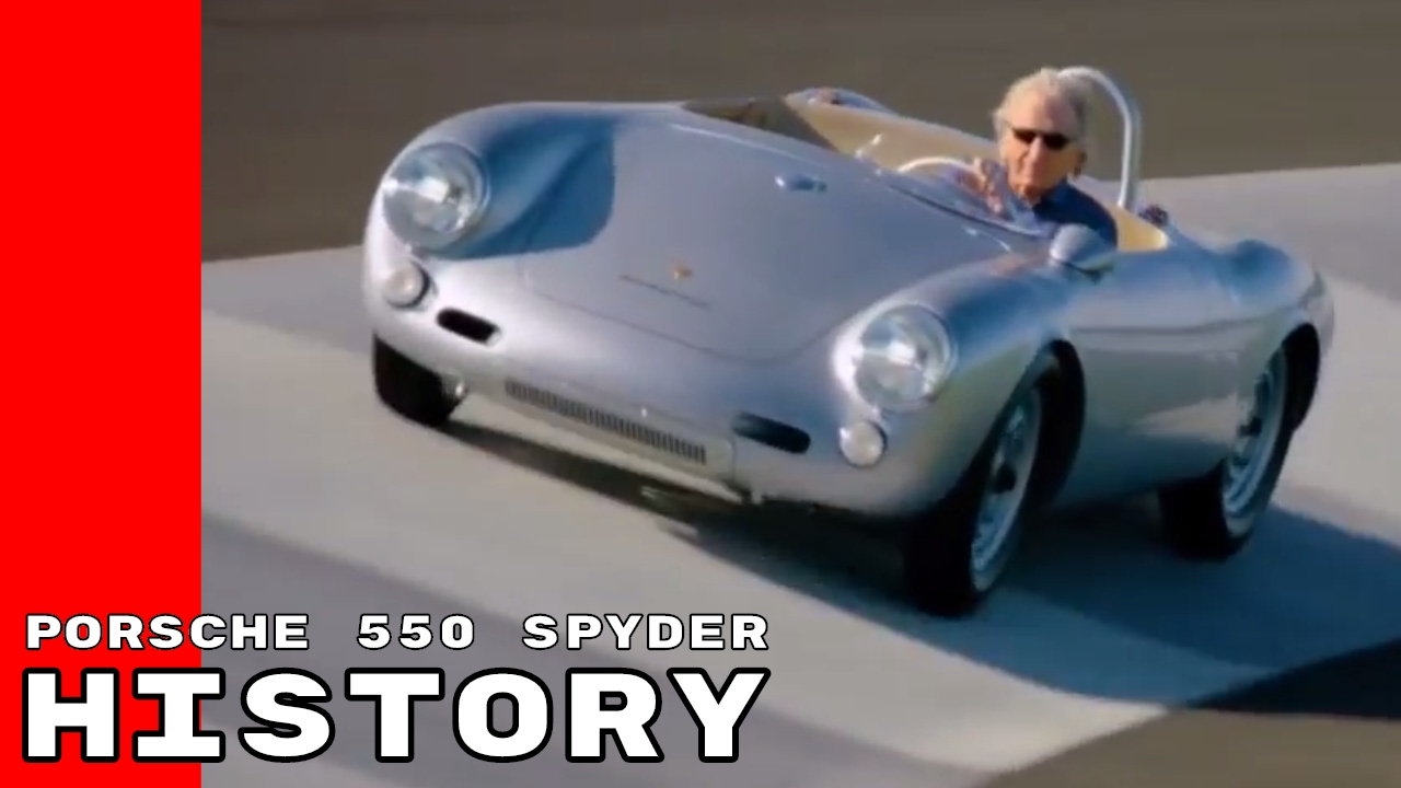 Porsche 550 Spyder History