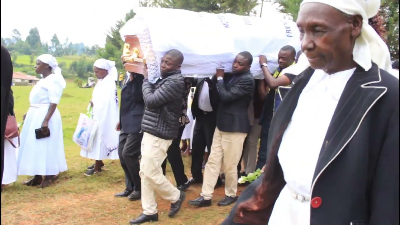 Timothy Asindavira burial ceremony Tuloi friends church (Quakers)
