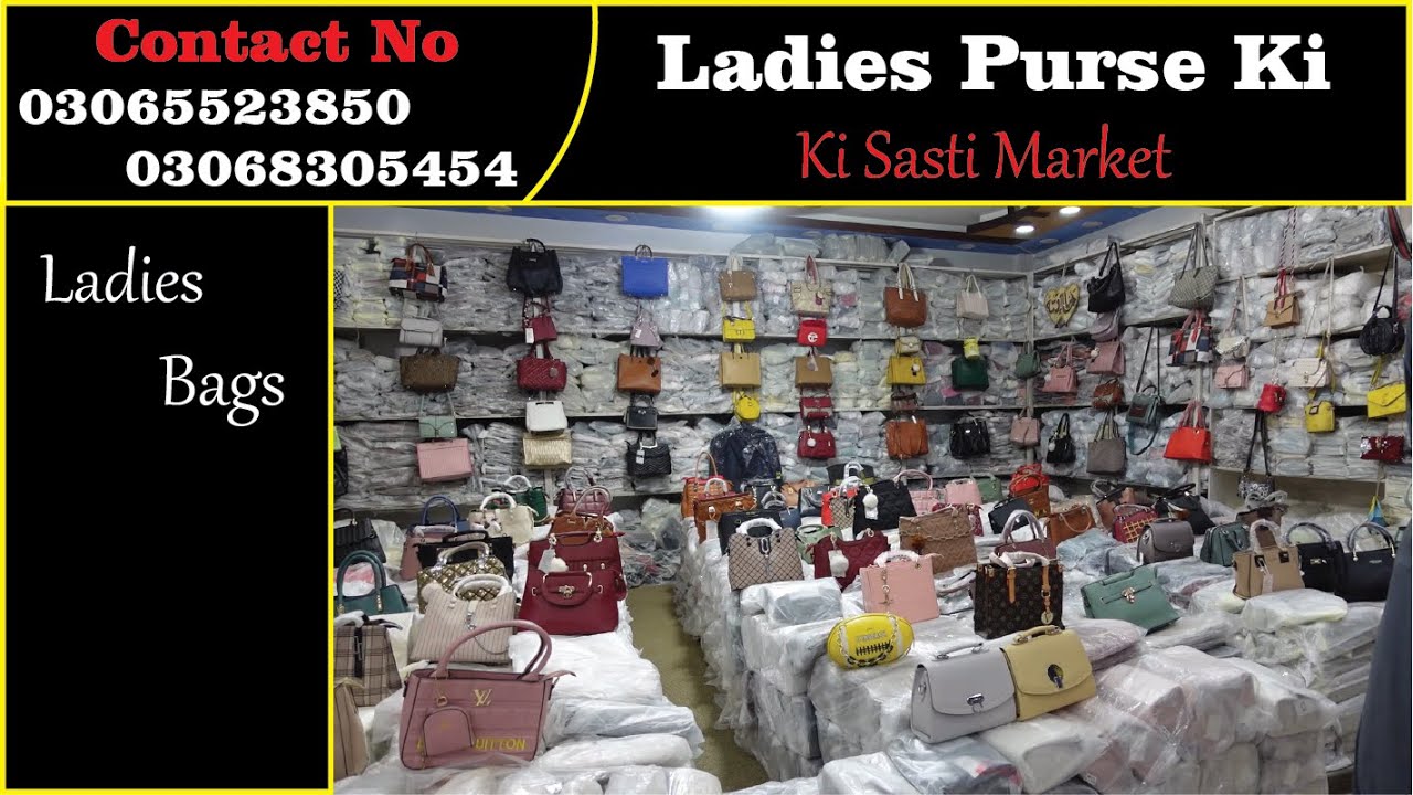 Leather Bags Market In Rawalpindi | Ladies Purse Market In Rawalpindi | Women Leather Bags