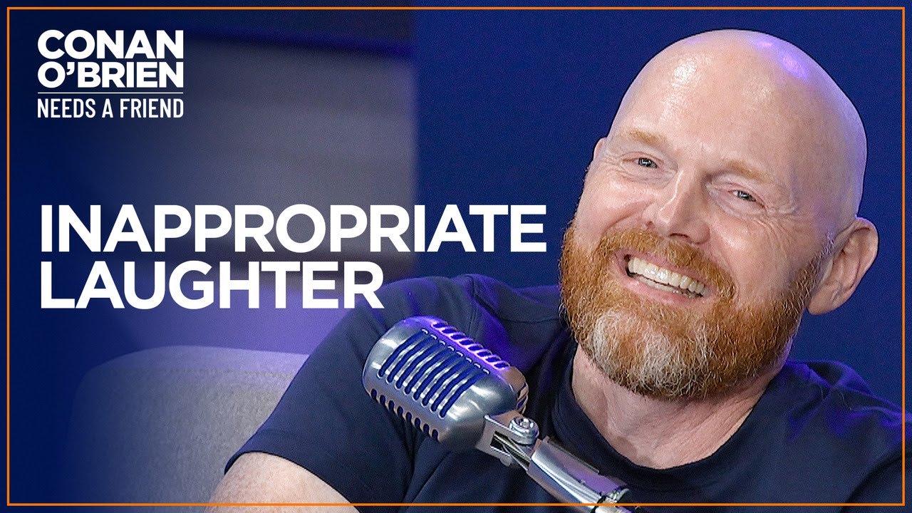 Bill Burr Can't Help But Laugh When He Watches The News | Conan O'Brien Needs A Friend