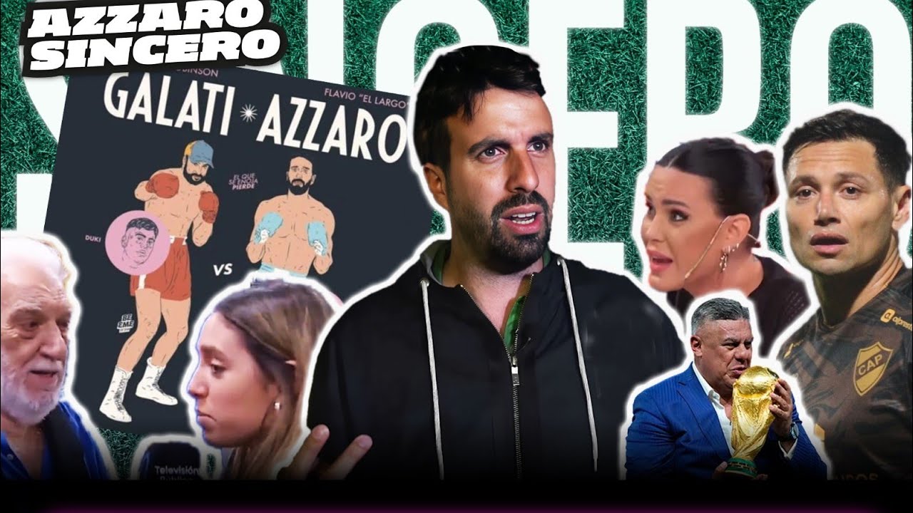 AZZARO SINCERO🧨 / ZARATE / ¿QUÉ PASÓ CON SOFI MARTÍNEZ? / DESCENSOS / PELEA CON ROBER GALATI 🥊