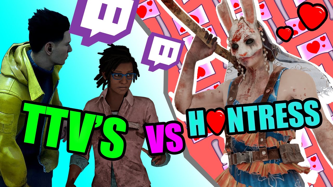 Twitch Streamers vs my Huntress :)  Dead by Daylight Fun Moments