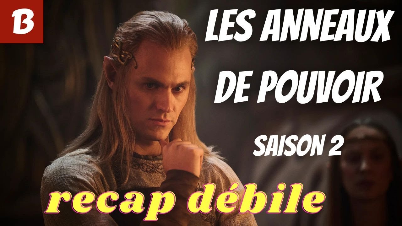 LES ANNEAUX DE POUVOIR saison 2 – RECAP DÉBILE (parodie Le seigneur des anneaux – Rings of power)